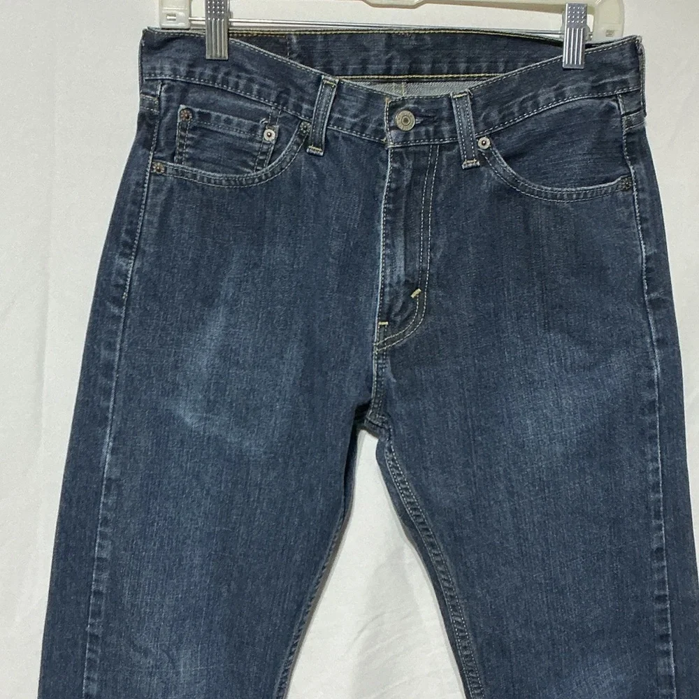 Levi’s 505 Mens Cotton Straight Jeans Sz 30X32